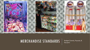 Merchandise standards