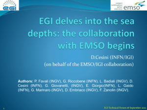 EMSO: the European-scale network of fixed seafloor and water