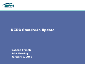 06. NERC Standards update ROS 01072016