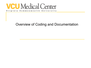 Overview of Coding and Documentation