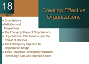 Organizational Behavior