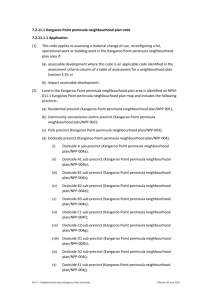 7.2.11.1 Kangaroo Point peninsula neighbourhood plan code