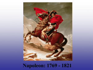 Napoleon's Empire - Arlington Public Schools