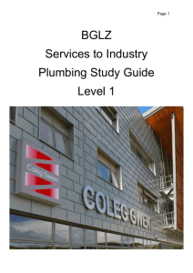 Plumbing study guide