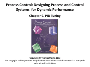 CHAPTER 9: PID TUNING - Process Control Education