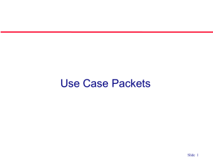 Use Case Packets