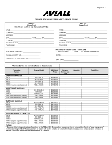 T56/501-D Publication Order Form