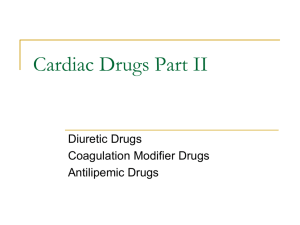 Cardiac Drugs Part II
