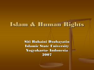 Islam Between Faith and Ideology