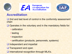 Accreditation - United Nations Economic Commission for Europe