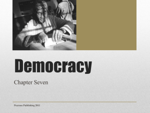 Chapter 7 Democracy 2nd edition