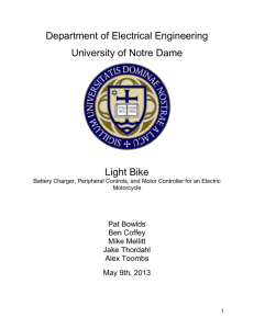 Report - EE Senior Design - University of Notre Dame