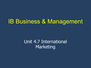 4.7 - International Marketing KGLx
