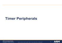 ARM Timer Peripherals: STM32F4 Timers & Interrupts