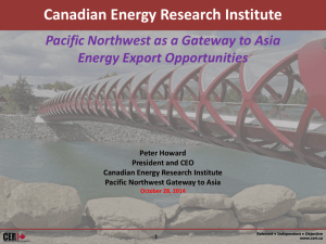 Peter Howard Presentation - The Pacific Northwest Gateway to Asia