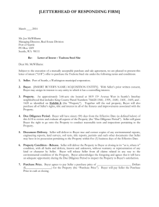 letterhead of responding firm