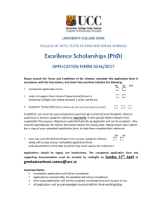 Excellence Scholarship (PhD)