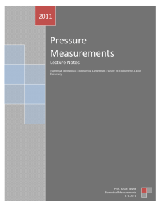 Types of Pressure Measurements