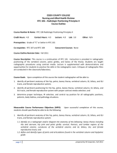 RTC 106 - Student Learning Outcomes (SLO)