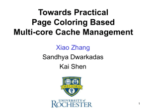Towards Practical Page Coloring-based Multi-core