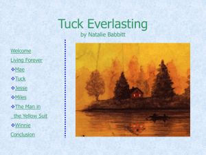 Tuck Everlasting - Personal.psu.edu