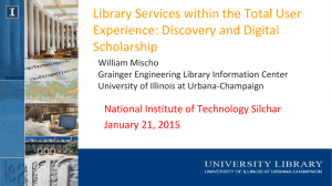 Easy Search - University of Illinois at Urbana