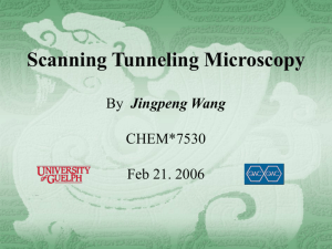 Scanning Tunneling Microscope