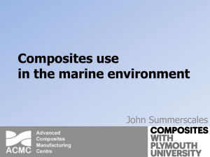 Composites use in the marine environment