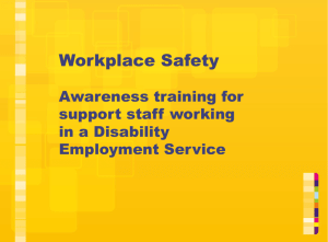 Workplace Safety PowerPoint presentation