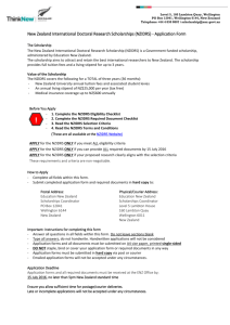 NZIDRS 2016 Application Form