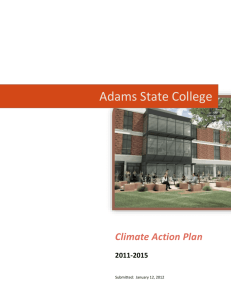 Applicant: Adams State College