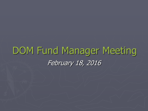 Fund Manager Mtg 2.18.16