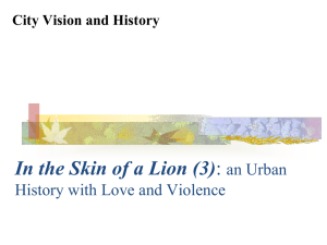 In the Skin of a Lion (3)