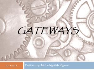 Gateways - Radnor School District