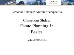 Estate Planning