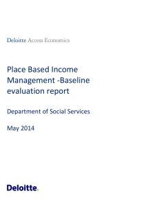 Baseline evaluation report