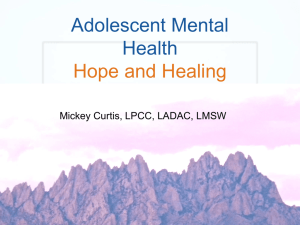 Hope and Healing, Mickey Curtis