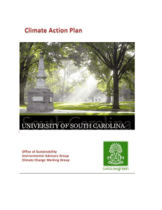 Climate Action Plan - Reporting Institutions