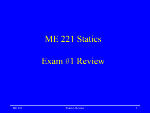 Lecture 08a Exam 1