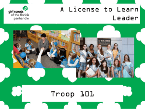 Troop 101 - Online - Girl Scout Council of the Florida Panhandle