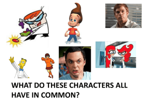 What do these characters all have in common?