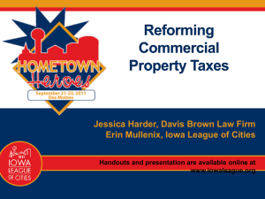 Property Tax - Iowa League of Cities