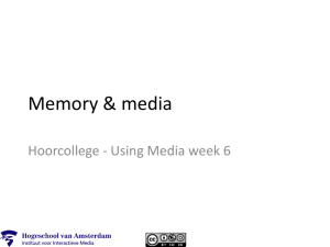 Memory & media