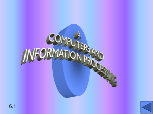 6. COMPUTERS & INFORMATION PROCESSING