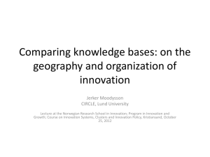 Comparing knowledge bases - BI Norwegian Business School