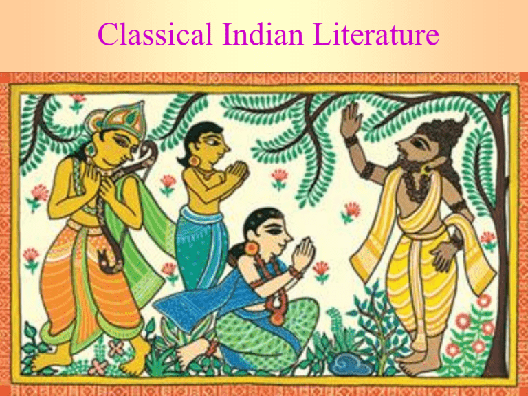 Classical Indian Literature