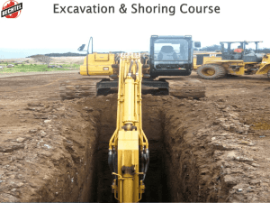 Excavation & Shoring Course