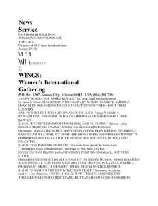 WINGS 1991 - Women's International News Gathering Service