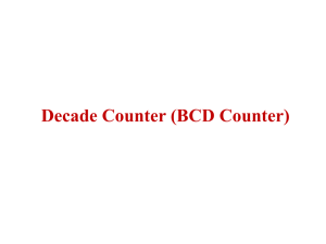 Decade Counter (BCD Counter)