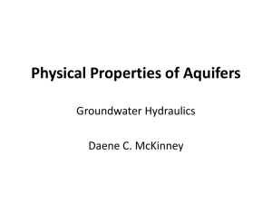 Aquifer properties (ppt)